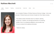 Tablet Screenshot of kathleenmarchetti.com